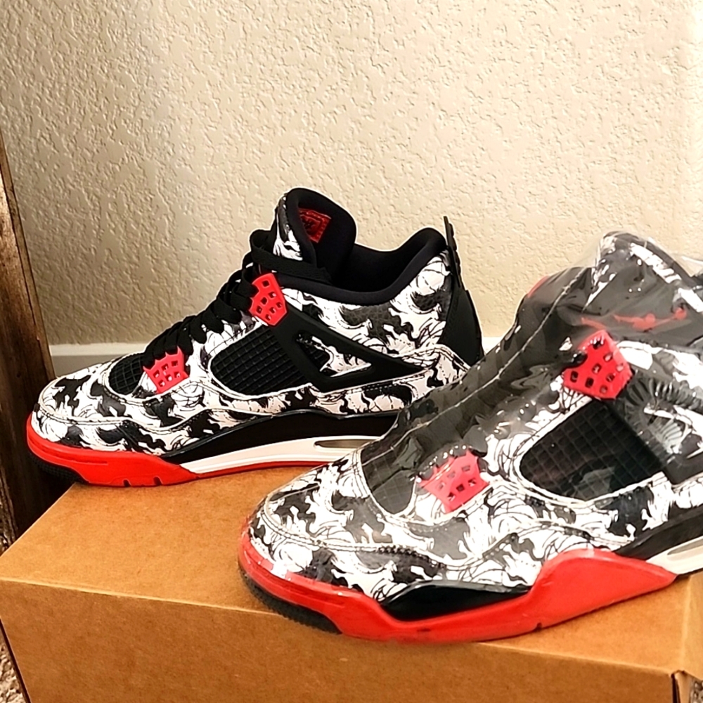 Jordan 4 Retro Tattoo Sneakers